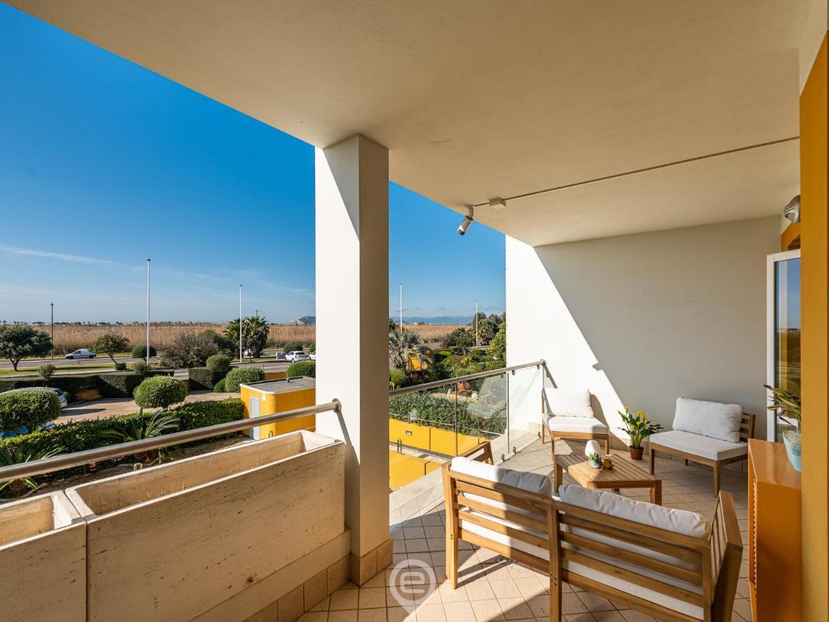 Poetto Panoramic Apartment Su Forti Eksteriør bilde